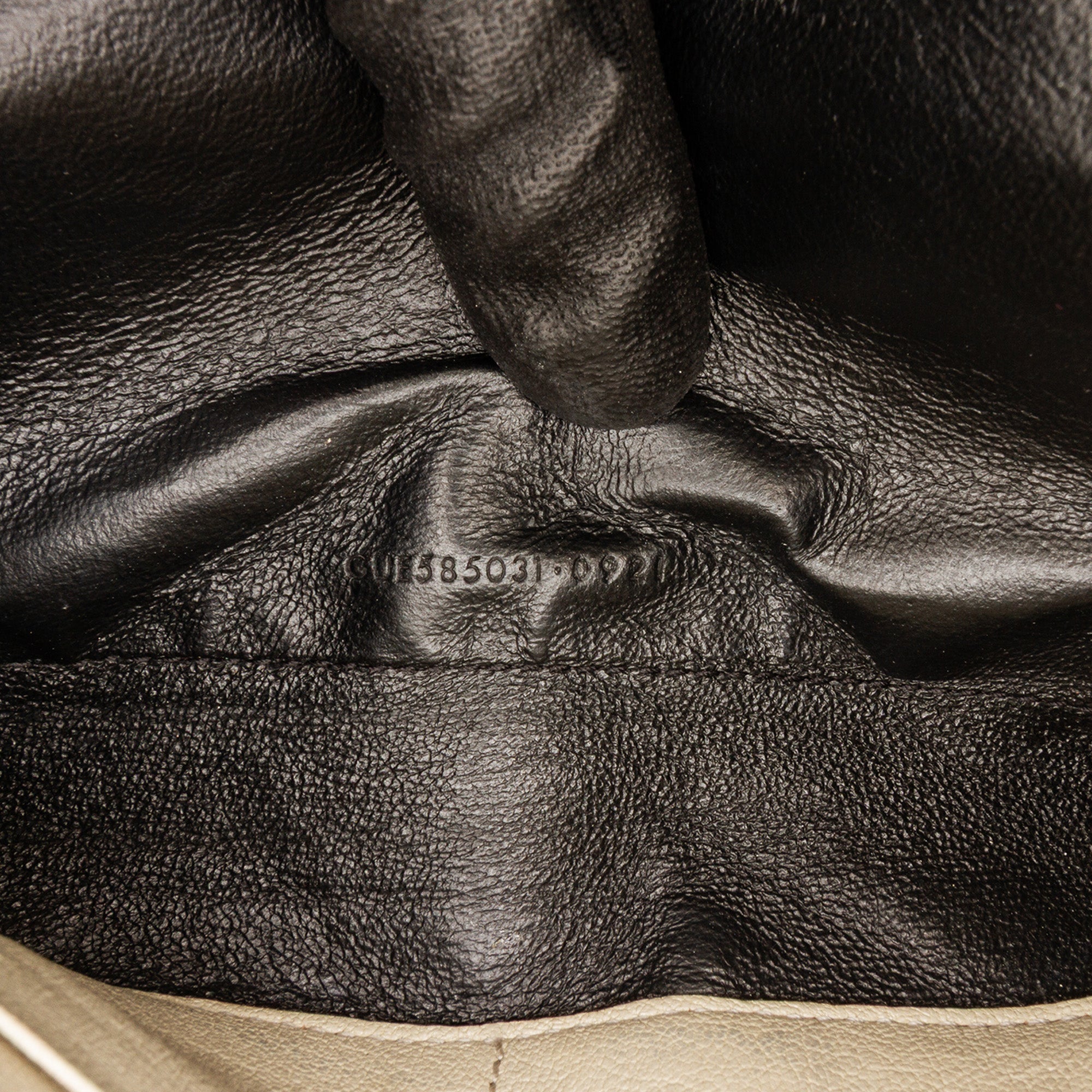 Quilted Lambskin Diamond Becky Chain Wallet