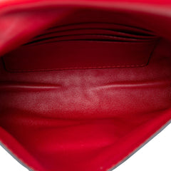 Embossed Grained Leather Langley Crossbody