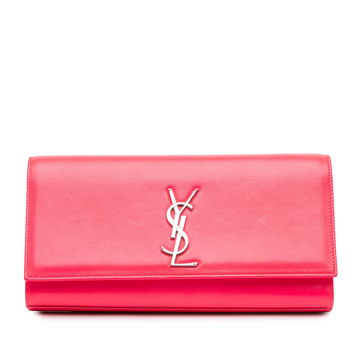 Leather Cassandre Clutch