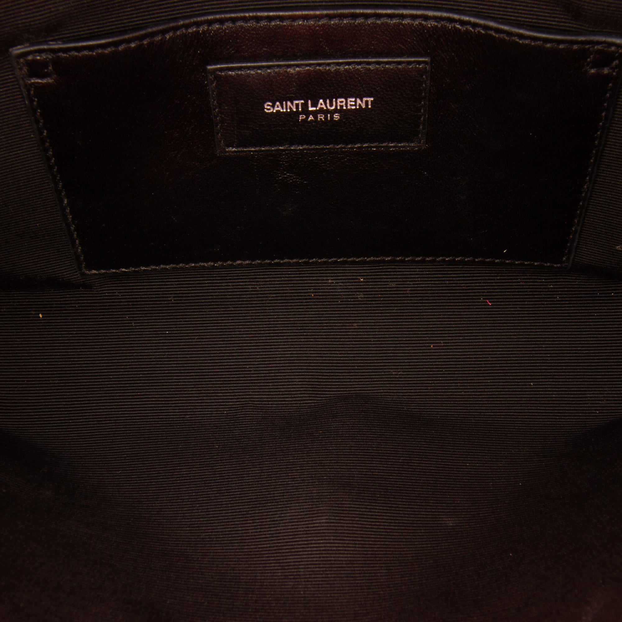 Leather Cassandre Clutch