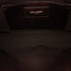 Leather Cassandre Clutch