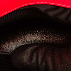 Leather Cassandre Clutch