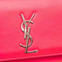 Leather Cassandre Clutch