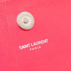 Leather Cassandre Clutch