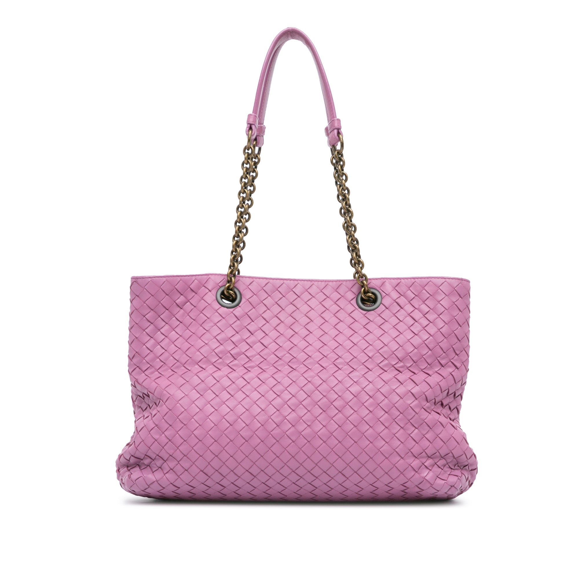 Medium Intrecciato Double Chain Tote