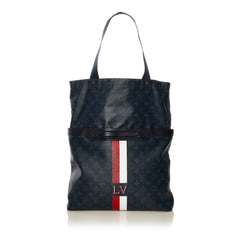 Monogram Cobalt Stripe Ultralight Bag_0