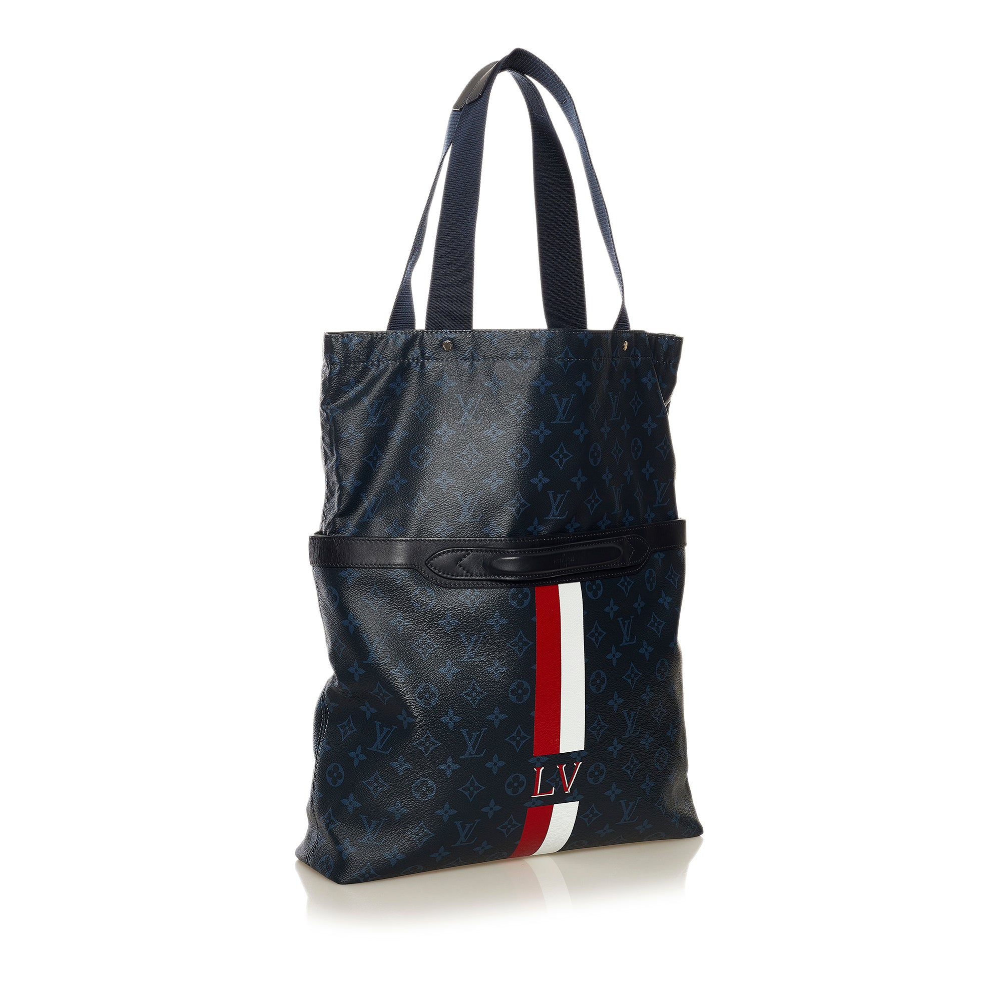 Monogram Cobalt Stripe Ultralight Bag_1