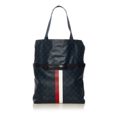 Monogram Cobalt Stripe Ultralight Bag_2