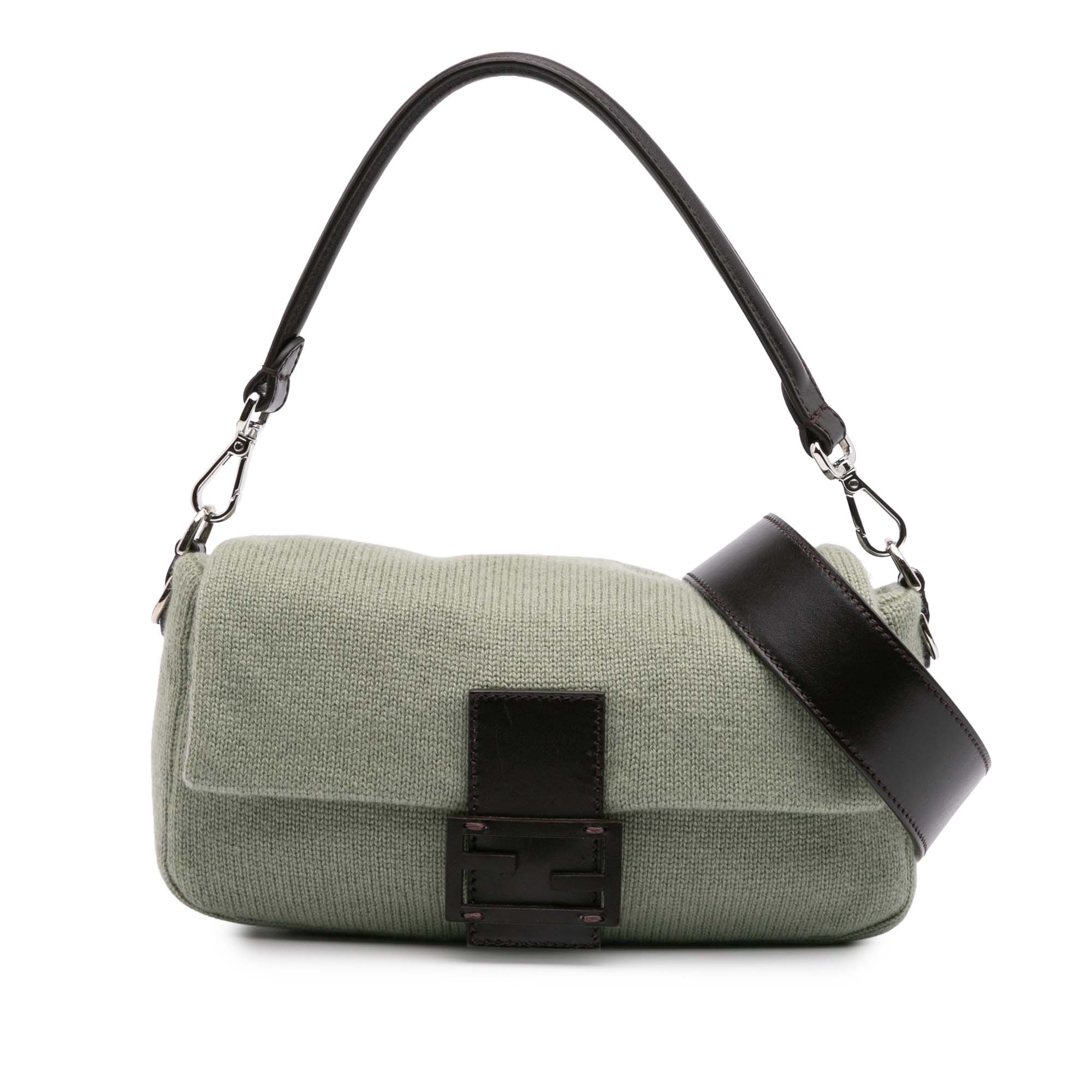 Cashmere Baguette Satchel