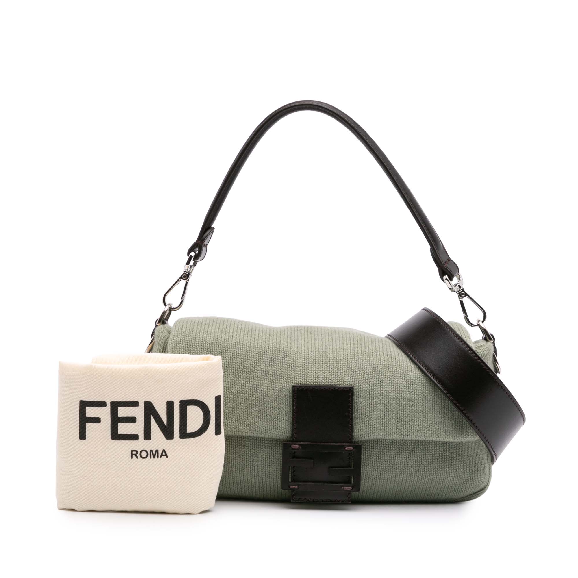 Cashmere Baguette Satchel