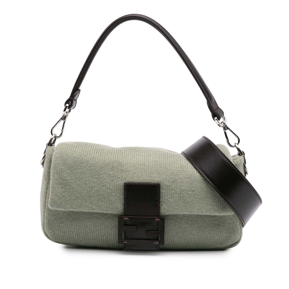 Cashmere Baguette Satchel