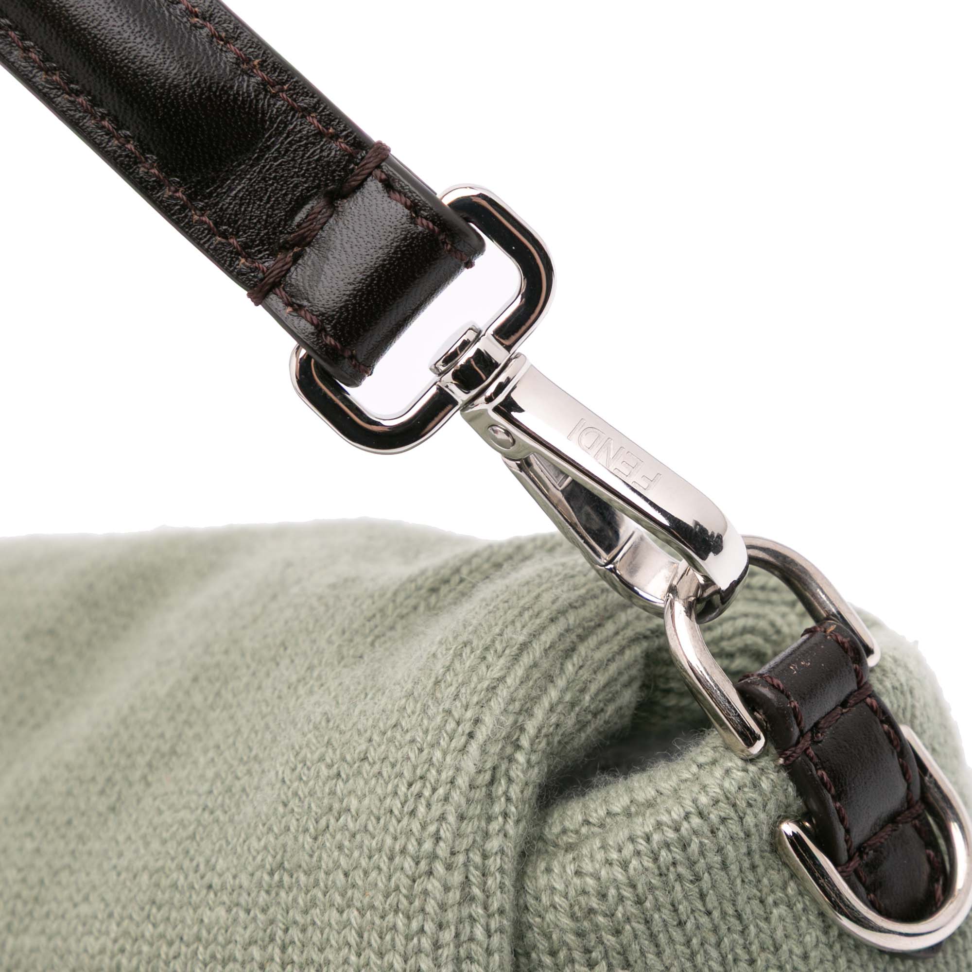 Cashmere Baguette Satchel