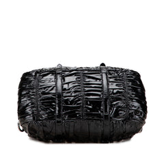 Vernice Gaufre Satchel