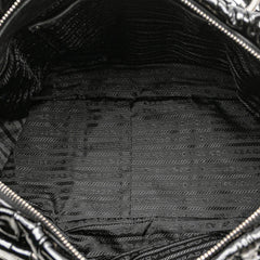 Vernice Gaufre Satchel