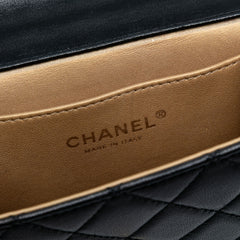 Small Lambskin Chic Pearls Flap