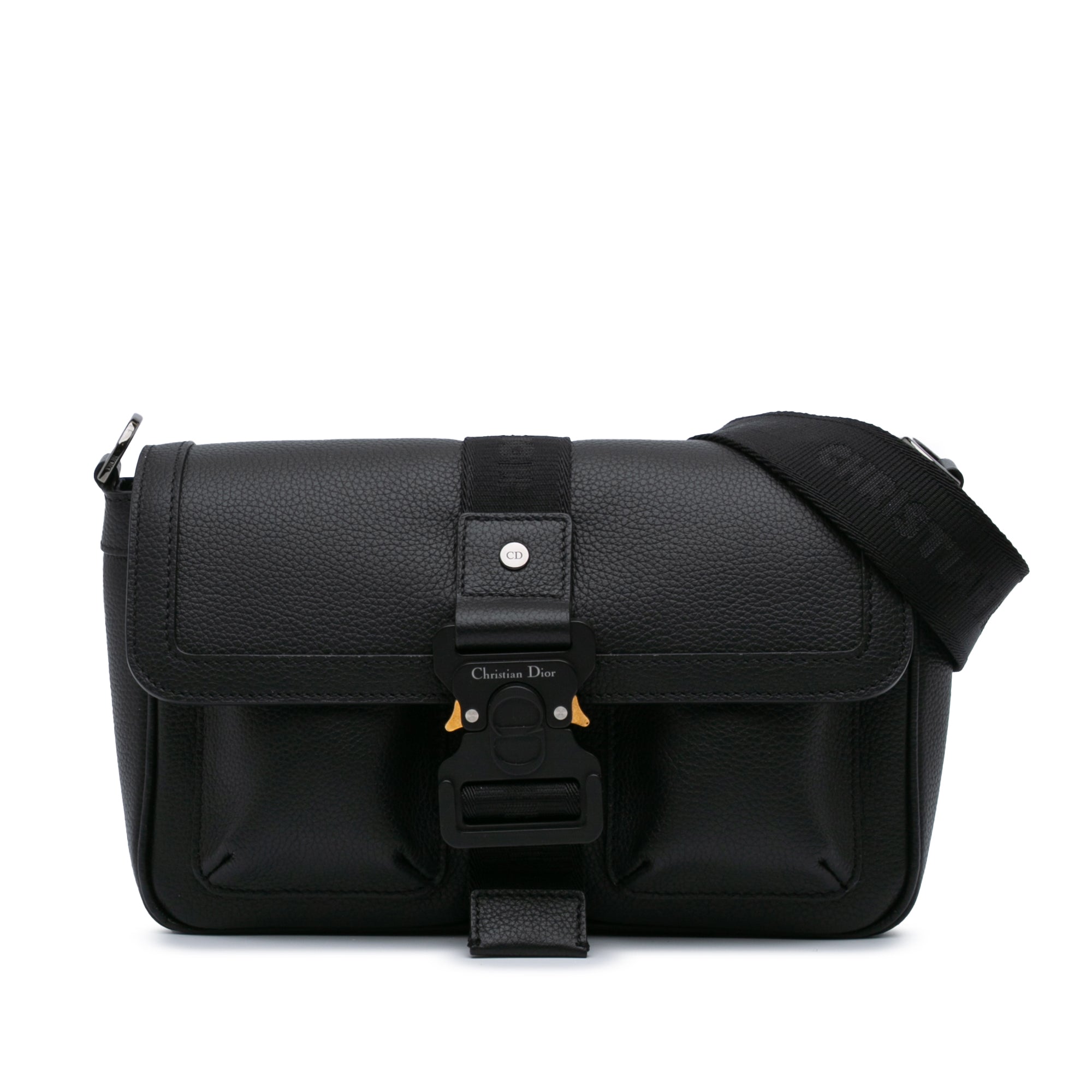 Grained Calfskin Hit The Road Bag