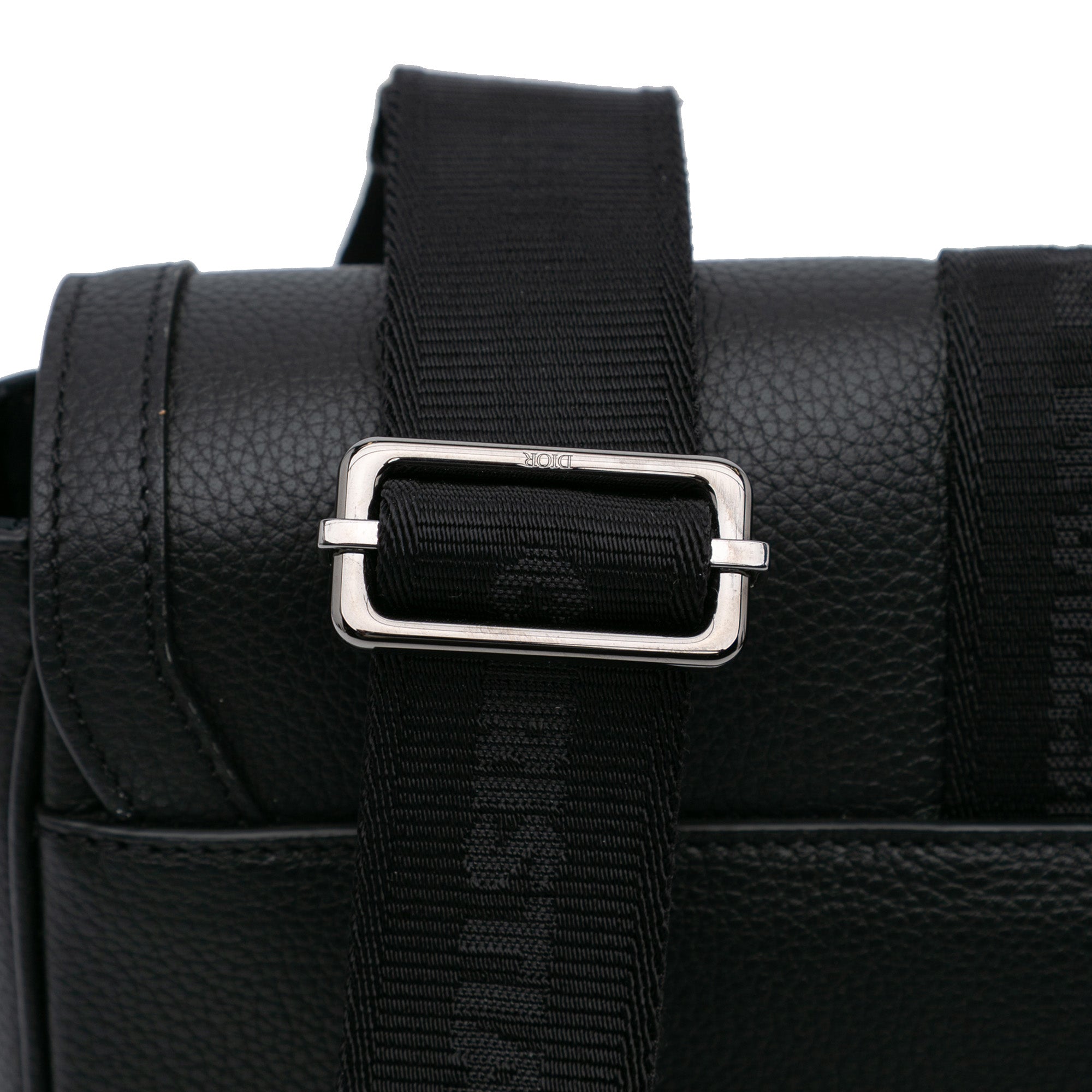 Grained Calfskin Hit The Road Bag