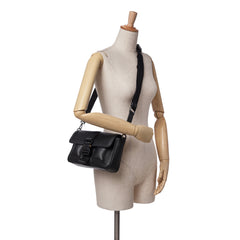 Grained Calfskin Hit The Road Bag