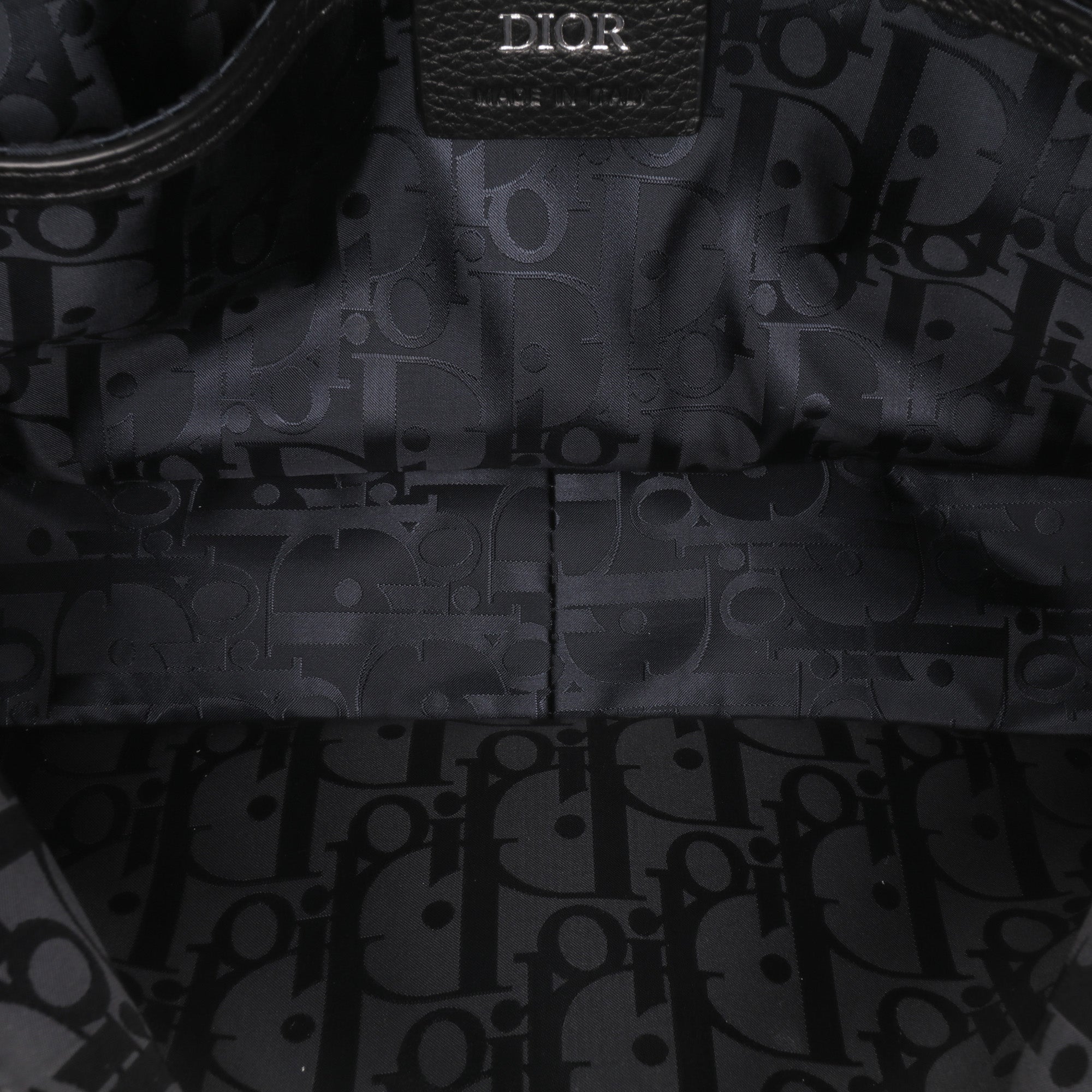Grained Calfskin Hit The Road Bag
