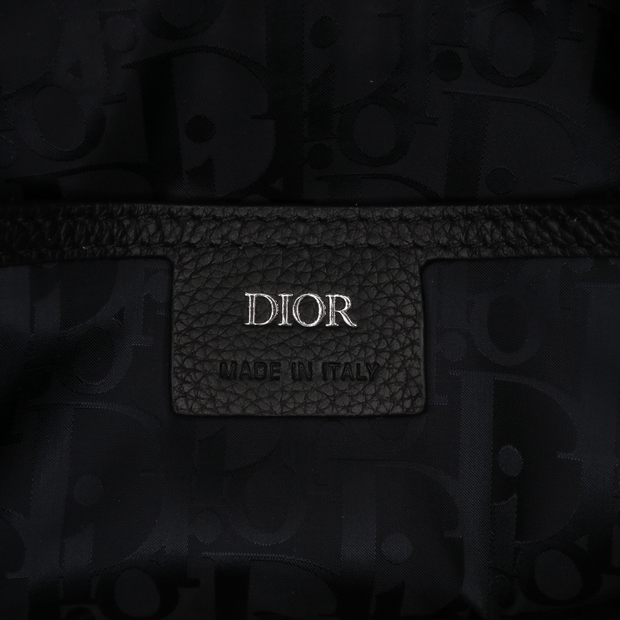 Grained Calfskin Hit The Road Bag