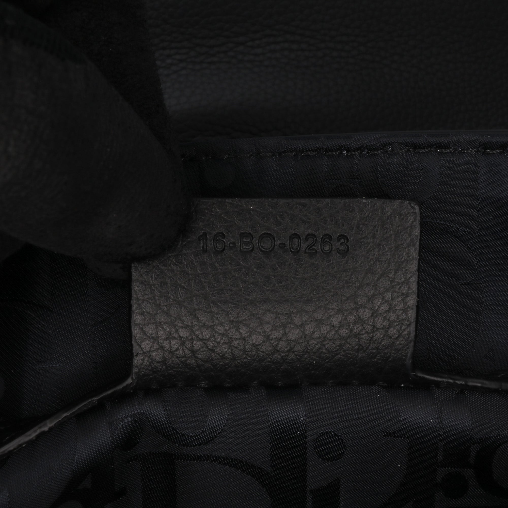 Grained Calfskin Hit The Road Bag