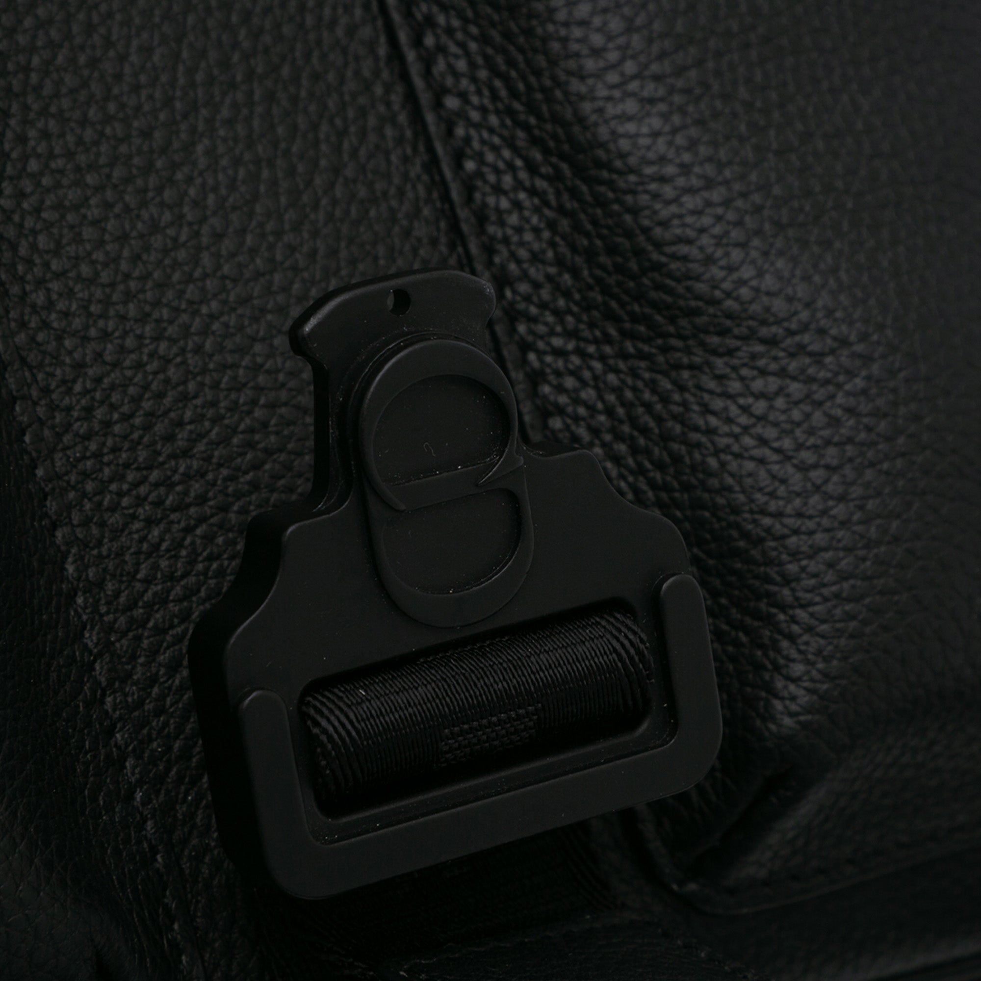 Grained Calfskin Hit The Road Bag