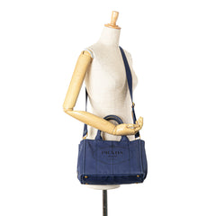 Small Canvas Canapa Logo Satchel