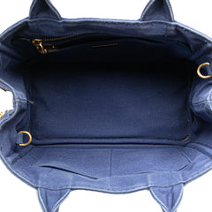 Small Canvas Canapa Logo Satchel