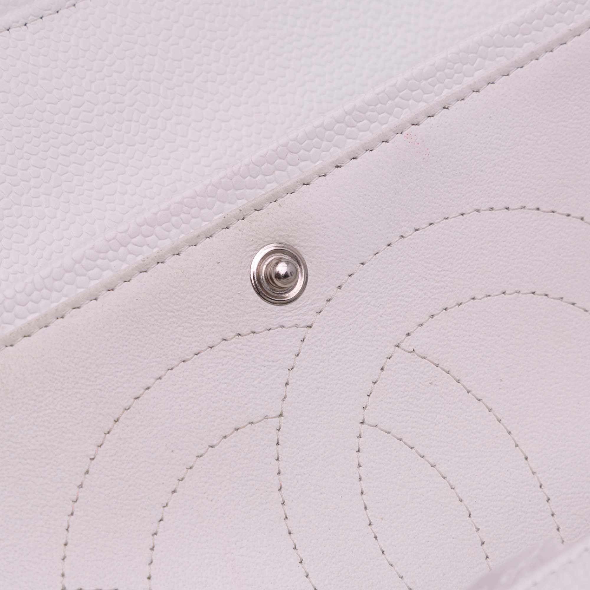 Jumbo Classic Caviar Double Flap