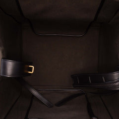 Medium Canvas Striped Phantom Luggage Tote