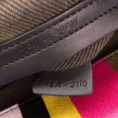 Medium Canvas Striped Phantom Luggage Tote