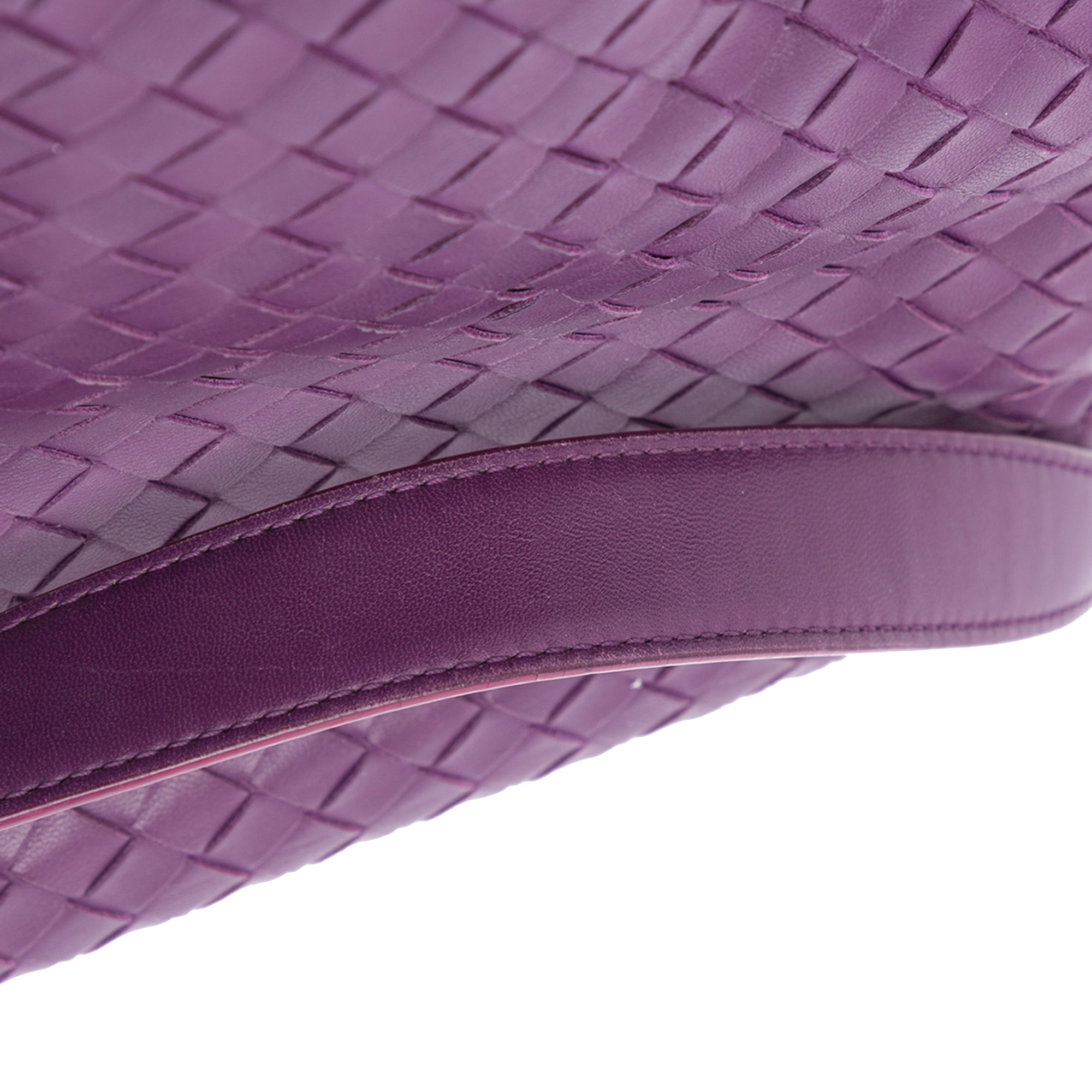 Medium Nappa Intrecciato Olimpia Shoulder Bag
