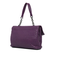 Medium Nappa Intrecciato Olimpia Shoulder Bag