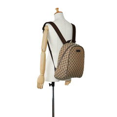 GG Canvas Backpack