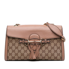 Medium GG Canvas Emily Shoulder Bag