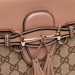 Medium GG Canvas Emily Shoulder Bag