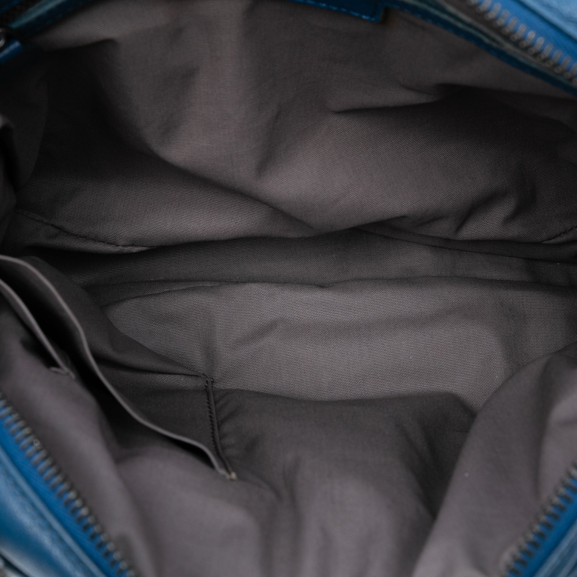 Nappa Intrecciato Front Pocket Messenger Bag