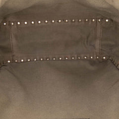 Printed Nylon Camouflage Rockstud Backpack