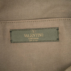 Printed Nylon Camouflage Rockstud Backpack