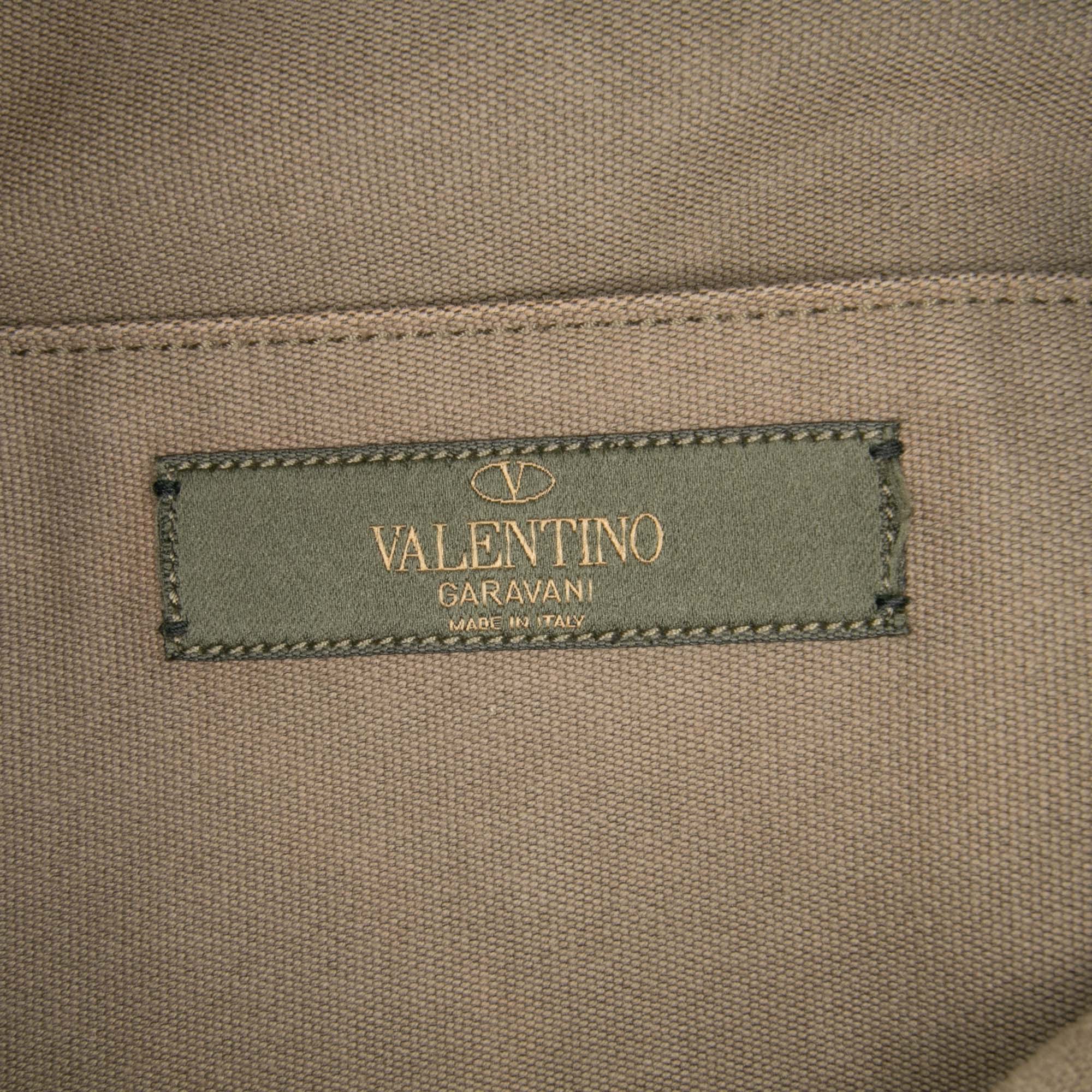 Printed Nylon Camouflage Rockstud Backpack