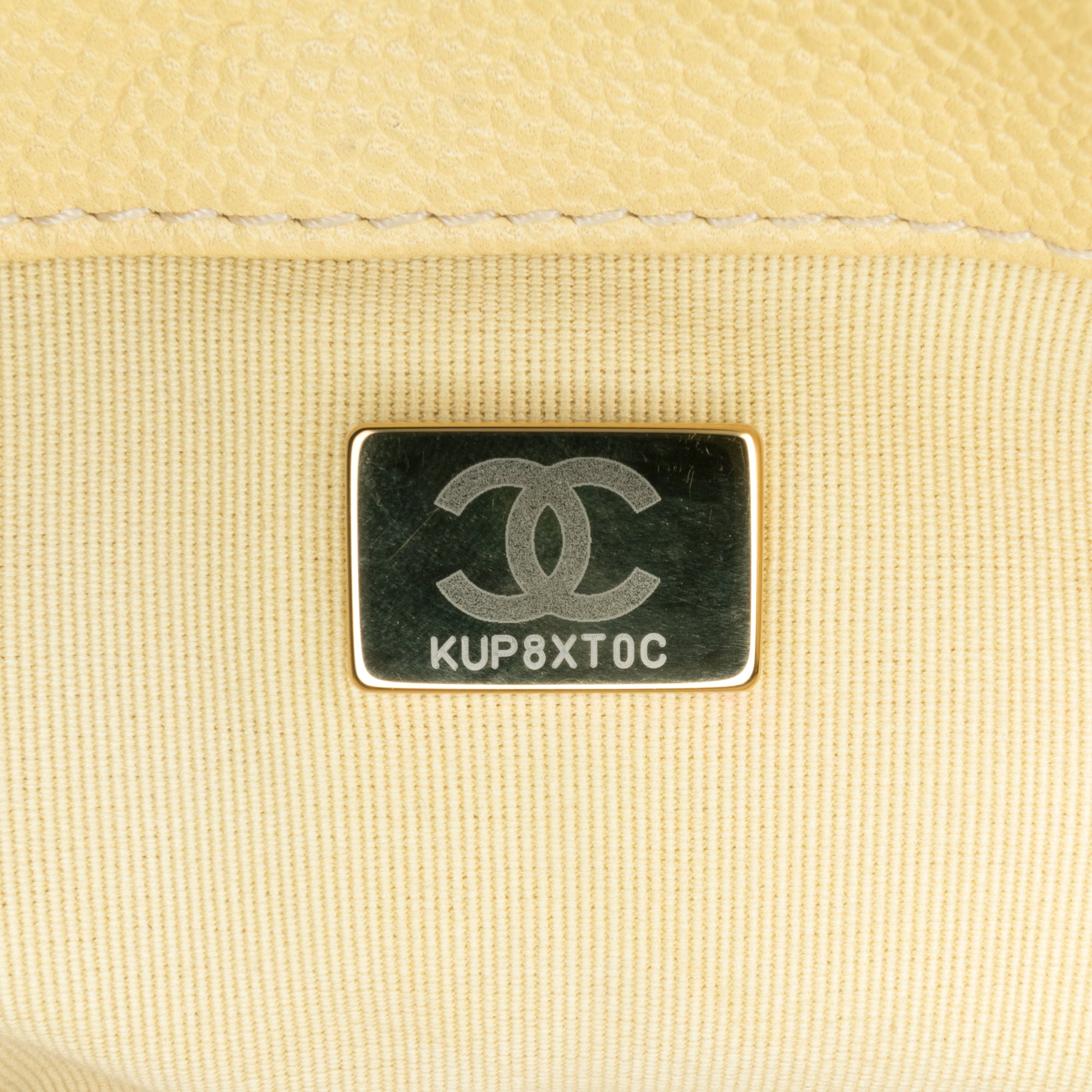 Small Quilted Caviar Chain Melody Flap