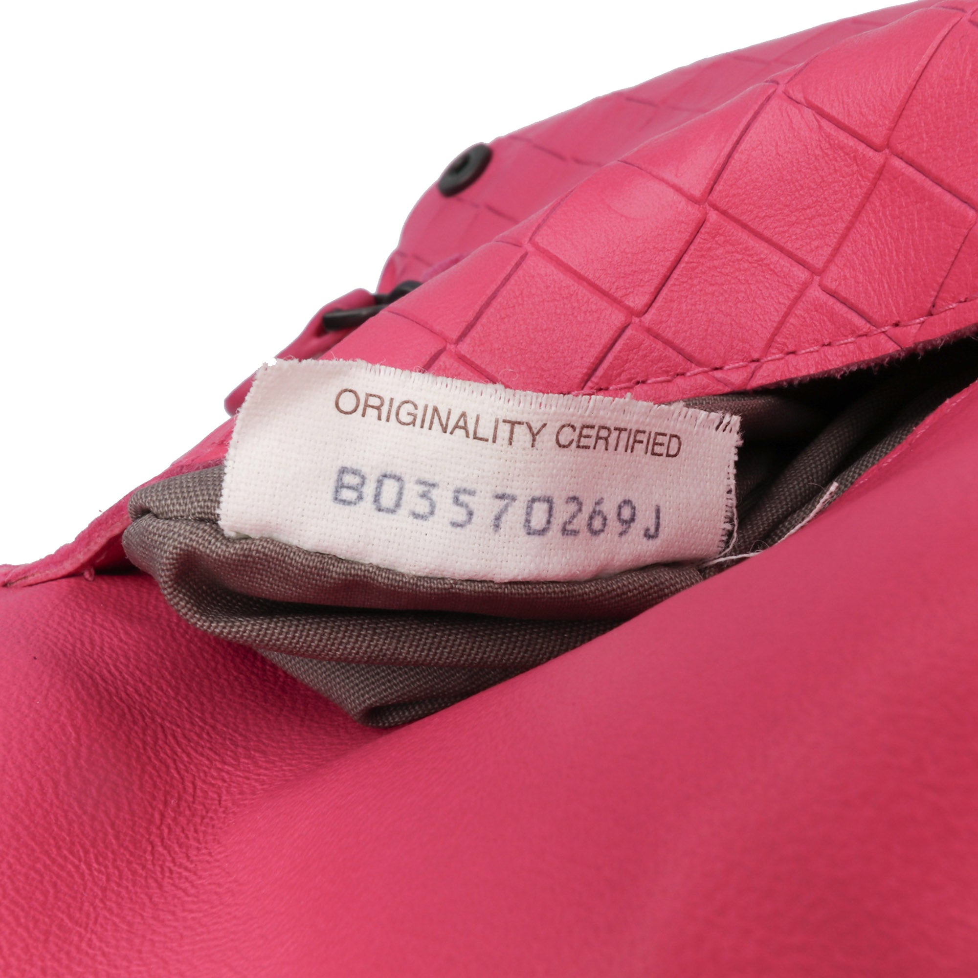 Small Calfskin Intrecciomirage Embossed Butterfly Chain Crossbody