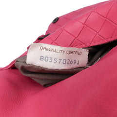 Small Calfskin Intrecciomirage Embossed Butterfly Chain Crossbody