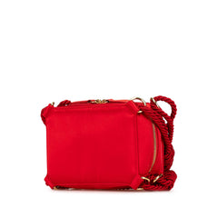 Mini FF PVC Satin Tassel Crossbody