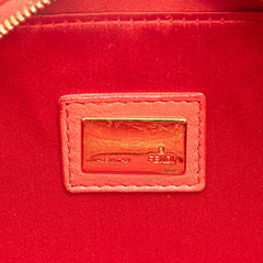 Mini FF PVC Satin Tassel Crossbody