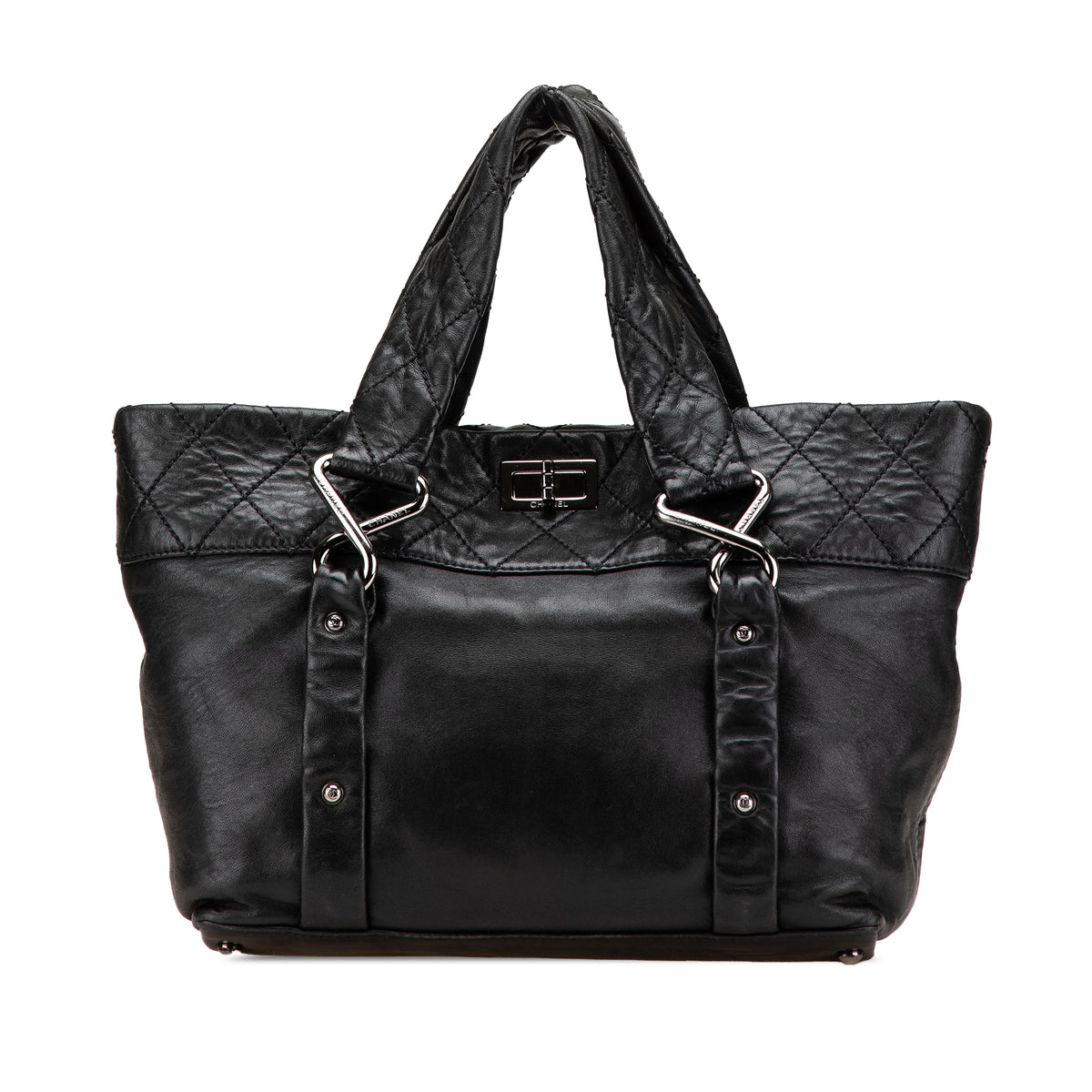 Small Reissue Lambskin 8 Knots Tote
