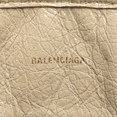 Medium Woven Calfskin Barbes East West Shopper Bag