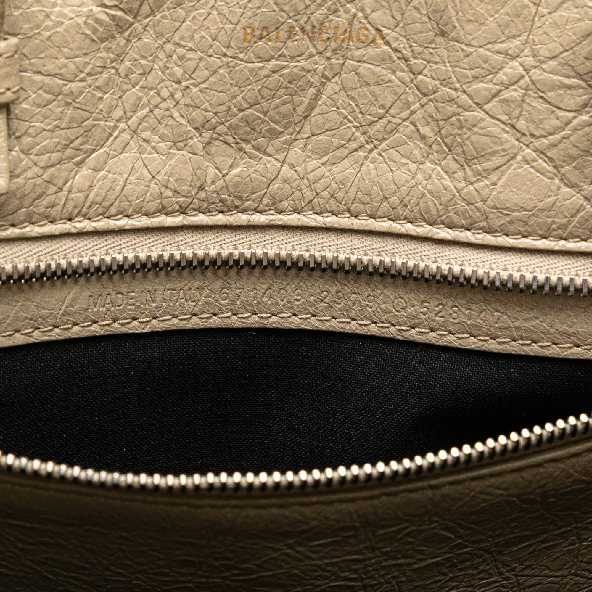 Medium Woven Calfskin Barbes East West Shopper Bag