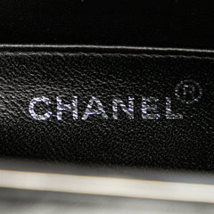 Quilted Patent Leather Box Handbag