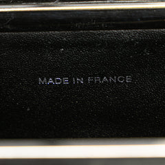 Quilted Patent Leather Box Handbag